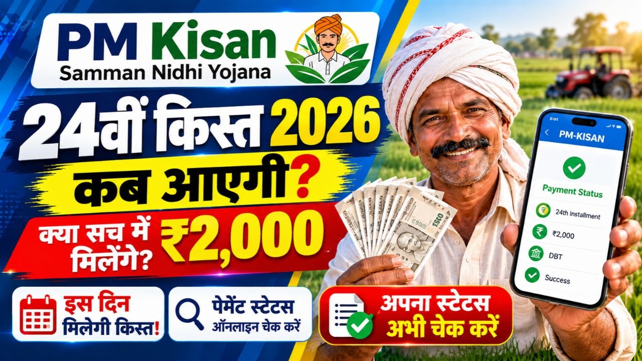 PM Kisan 24th Installment 2026